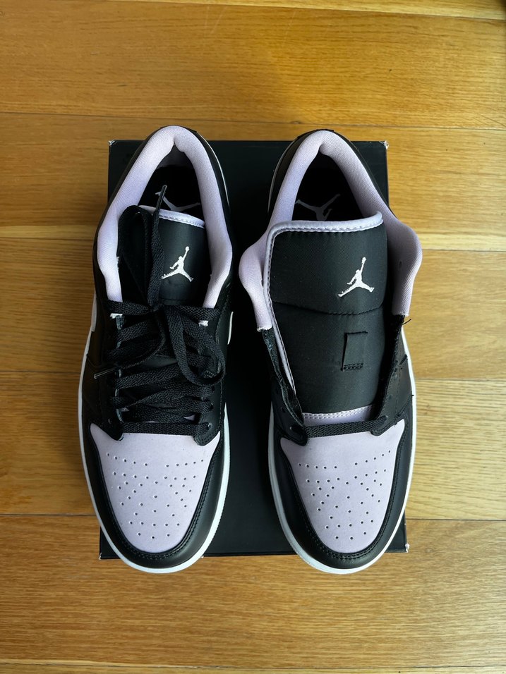 Air Jordan 1 Low SE Black Iced Lilac / 46 / - Görsel 2