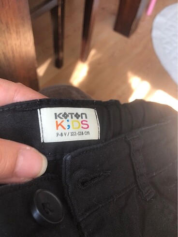 8 Yaş Beden Kot pantolon canvans