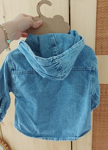 9-12 Ay Beden Zara kot ceket bebek