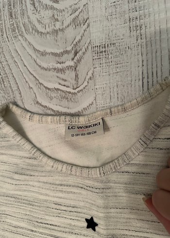 Gri Kız Çocuk Baskılı Elbise - Görsel 3