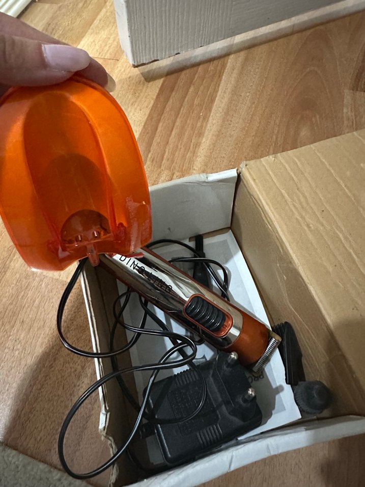 Parlak Kahverengi Sakal Tıraş Makinesi RF-607 - Görsel 4