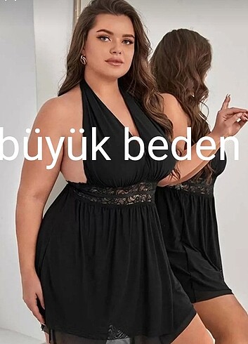 XXL XXXL büyük beden fantazi gecelik 