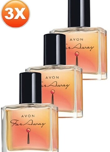 Far Away 30 ml 3 adet, Perceive 30 ml 2 adet 