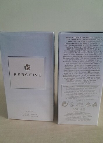 SINIRLI SAYIDA!!! Perceive 100 ml kadın parfümü