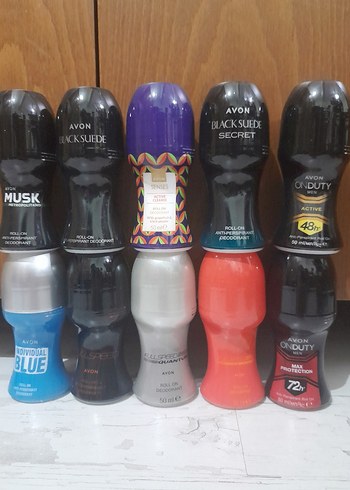 Avon Erkek Roll-On Seti 10 adet