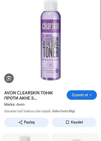 Beden Avon Cilt Temizleme Ürünleri