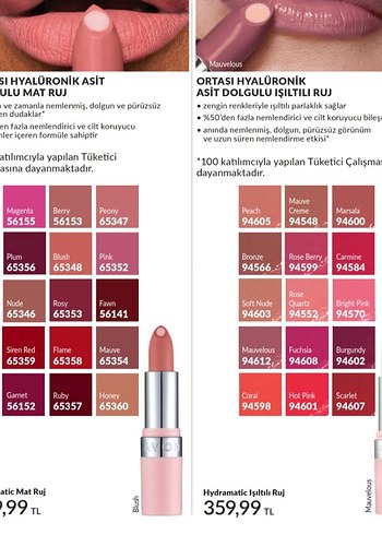  Beden Nemlendirici Asit Dolgulu Mat Ruj