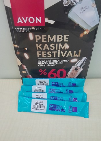 3 adet Avon Color Trend Kaş Kalemi - Görsel 2