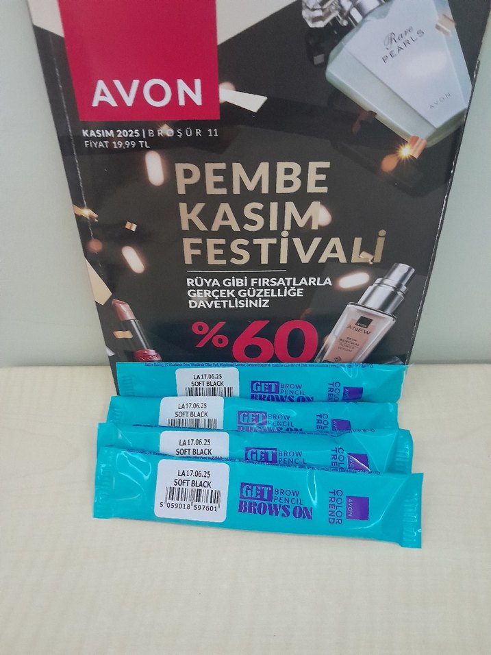 3 adet Avon Color Trend Kaş Kalemi - Görsel 2