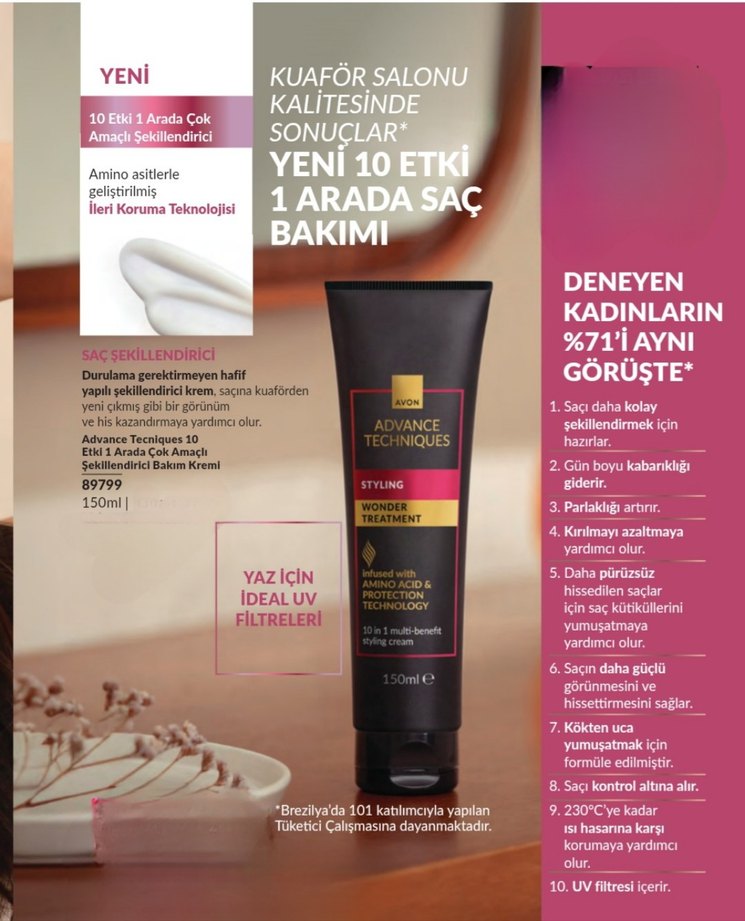 Argan Yağlı Saç Serumu ve Keratin Etkili Saç Bakım Kremi - Görsel 2