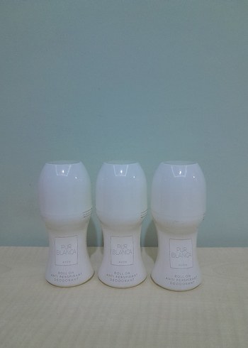 Avon Pur Blanca Kadın Roll-On 3 adet