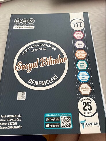TYT SOSYAL DENEME TOPRAK YAYINCILIK