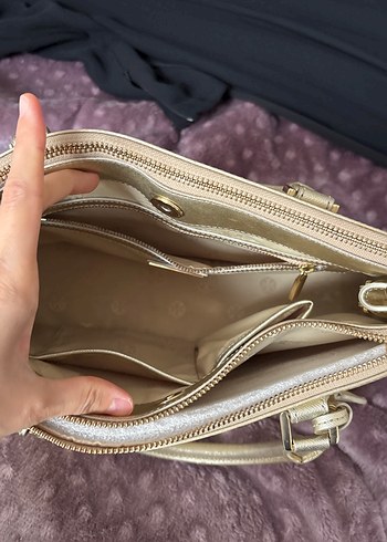  Beden altın Renk Altın Tory burch çanta