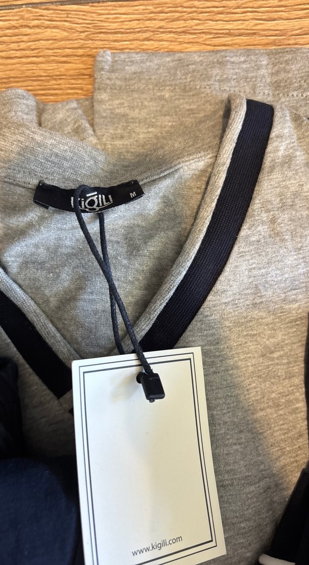 Kiğılı Pamuklu 3'lü Penye Pijama Takımı - Görsel 5