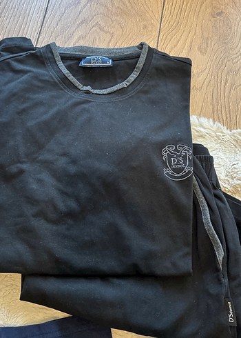 Damat Siyah Relaxed Fit pijama takı k - Görsel 2