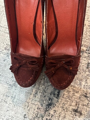 38 Beden bordo Renk Platform ayakkabı