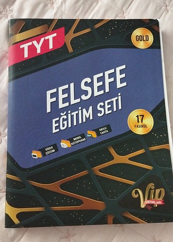 TYT Felsefe Eğitim Seti 17 Fasikül