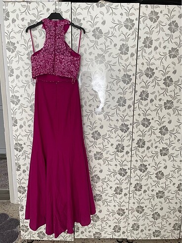 Diğer Bembe ikili balık model abiye elbise