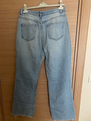 40 Beden Trendyol mavi wide leg jean