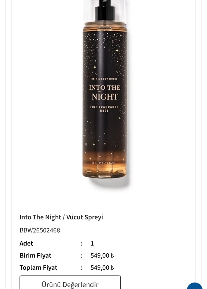 Bath and Body Works Body Mist - Görsel 3