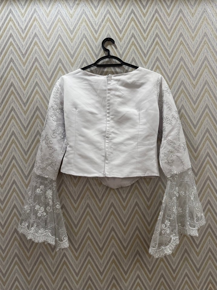 Tesettür Gelinlik Özel Dikim - Görsel 5