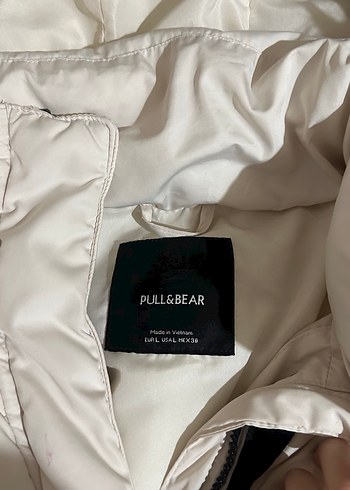 PULL&BEAR Beyaz Mont - Görsel 2