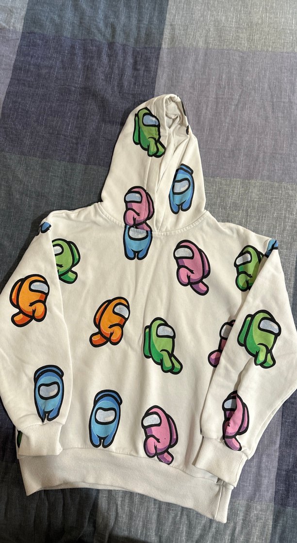 Kapüşonlu çocuk Sweatshirt - Görsel 2