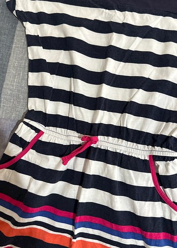 Çizgili çocuk Elbise LCW - Görsel 4