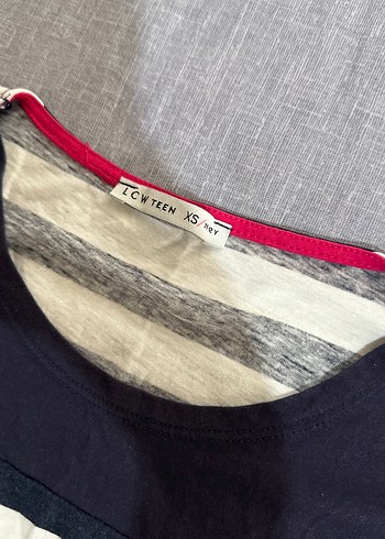 Çizgili çocuk Elbise LCW - Görsel 3