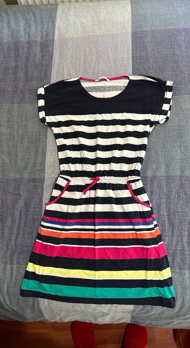 Çizgili çocuk Elbise LCW - Görsel 2