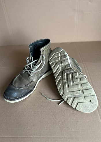 ENERGIE Hakiki Nubuk Erkek Vintage Street Style Bot - Görsel 3