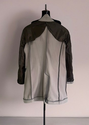 BESILENT Bej Erkek Kaban - Görsel 4