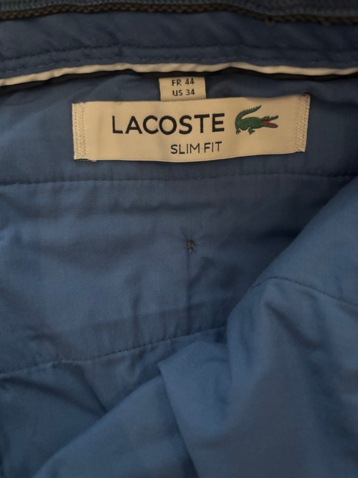 Lacoste Slim Fit Mavi Erkek Gömlek - Görsel 2