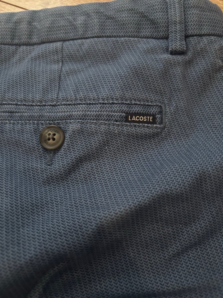 Lacoste Slim Fit Mavi Erkek Gömlek - Görsel 5