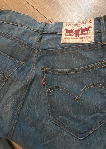 Levi's Mavi Baskılı Bol Kesim Denim Pantolon - Görsel 3