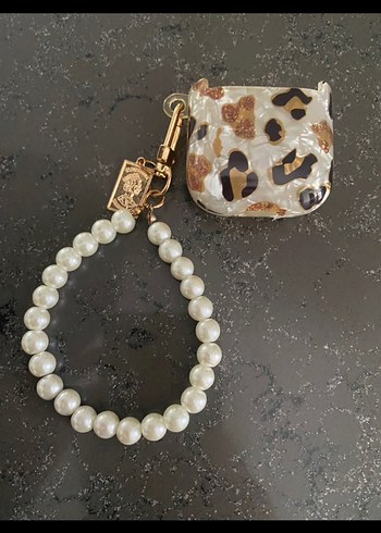 Boncuklu Beyaz Desenli airportt kılıf 2.nesil - Görsel 5