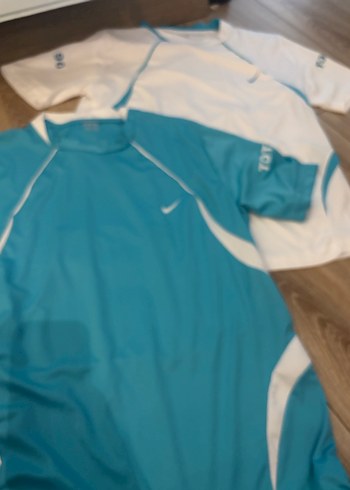 Erkek Kısa Kollu Mavi Spor Tişört - Görsel 2