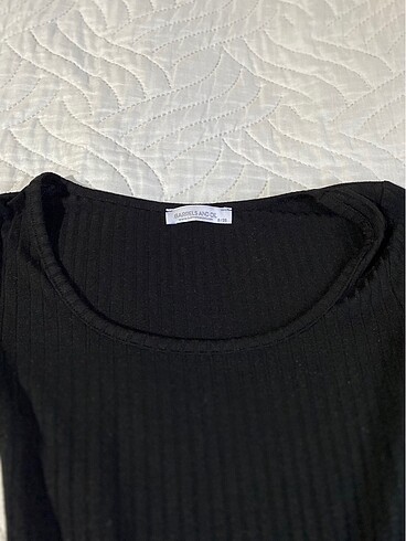 s Beden Siyah çıtçıtlı crop