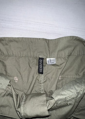 Haki Kemerli Casual Mini Etek - Görsel 2