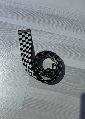 Siyah Damalı Kemer - Görsel 2