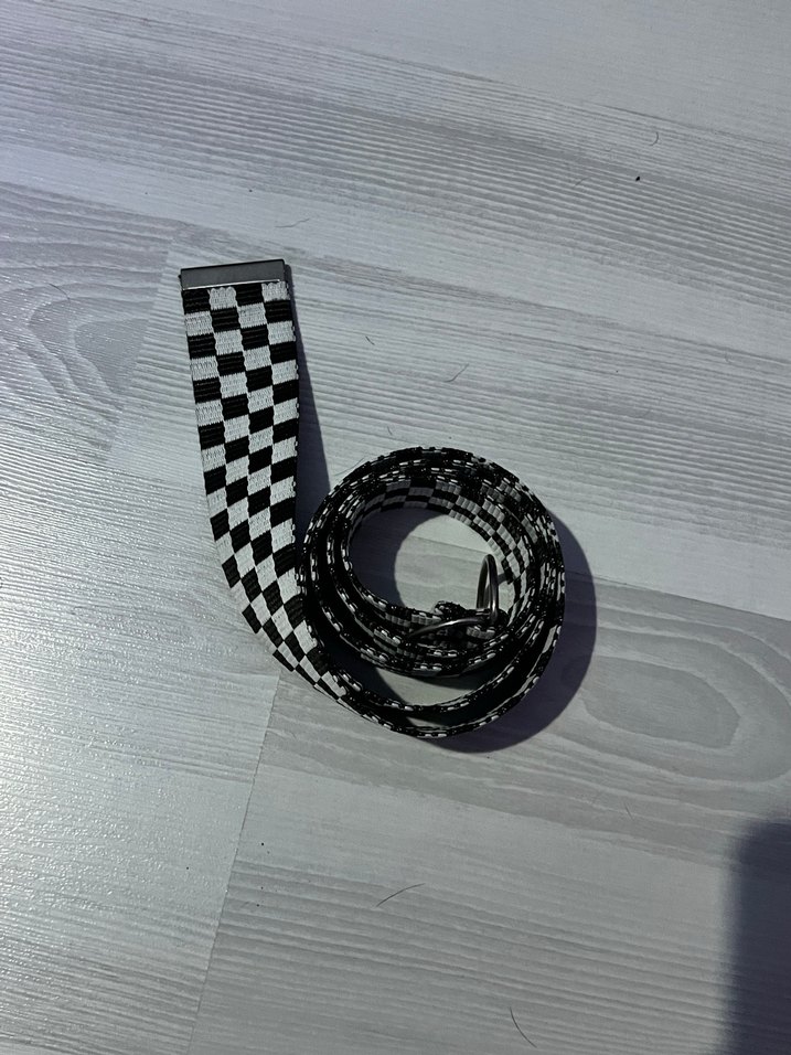 Siyah Damalı Kemer - Görsel 2