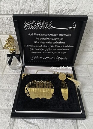 Damat bohçası Kuran set