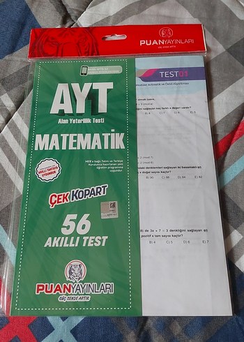 AYT Matematik Çek Kopart 56 Akıllı Test