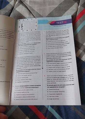 TYT Türkçe 71 Akıllı Test Çek Kopart Kitap