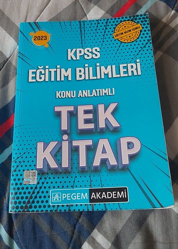 KPSS Eğitim Bilimleri Konu Anlatımlı Tek Kitap 2023