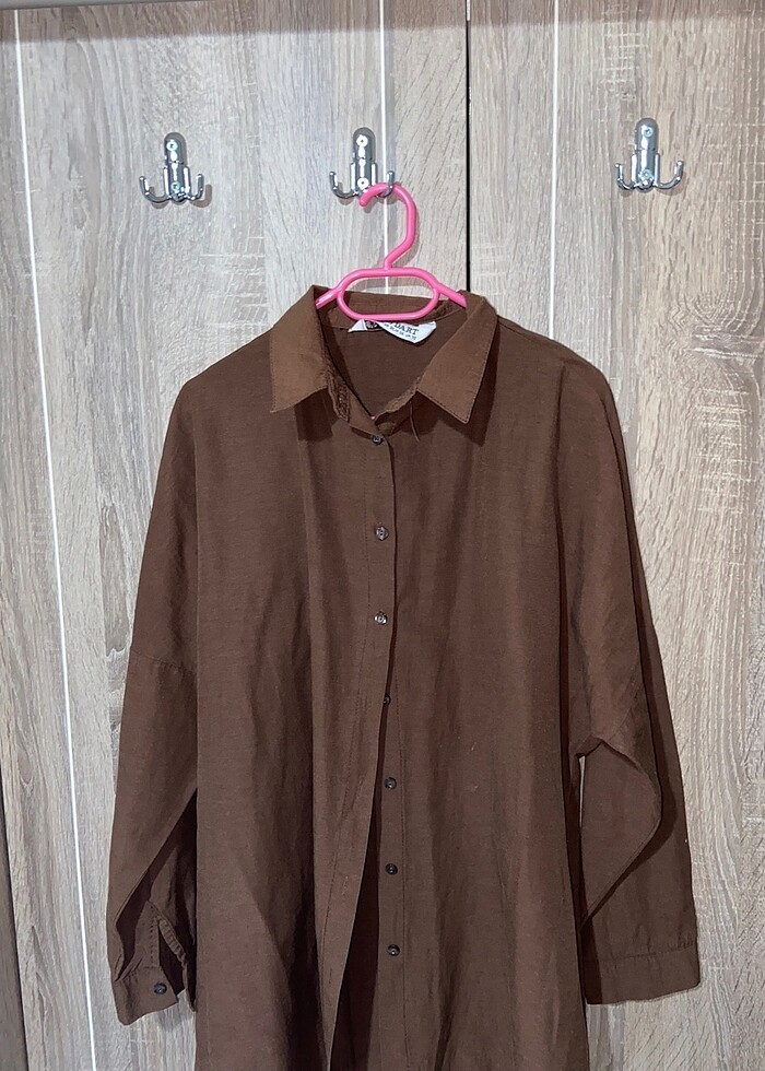 Yeşil Penye Gömlek - Görsel 3