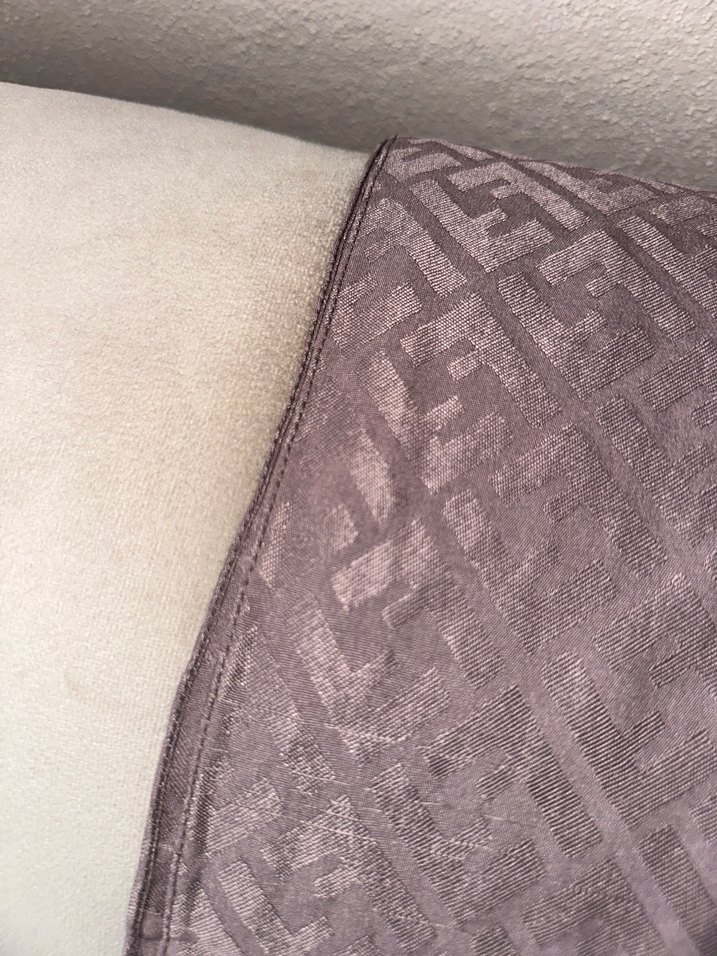 Kadın Drapeli Kahverengi Şal - Görsel 3