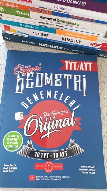 Orijinal 10 tyt 10 ayt geometri denemeleri 