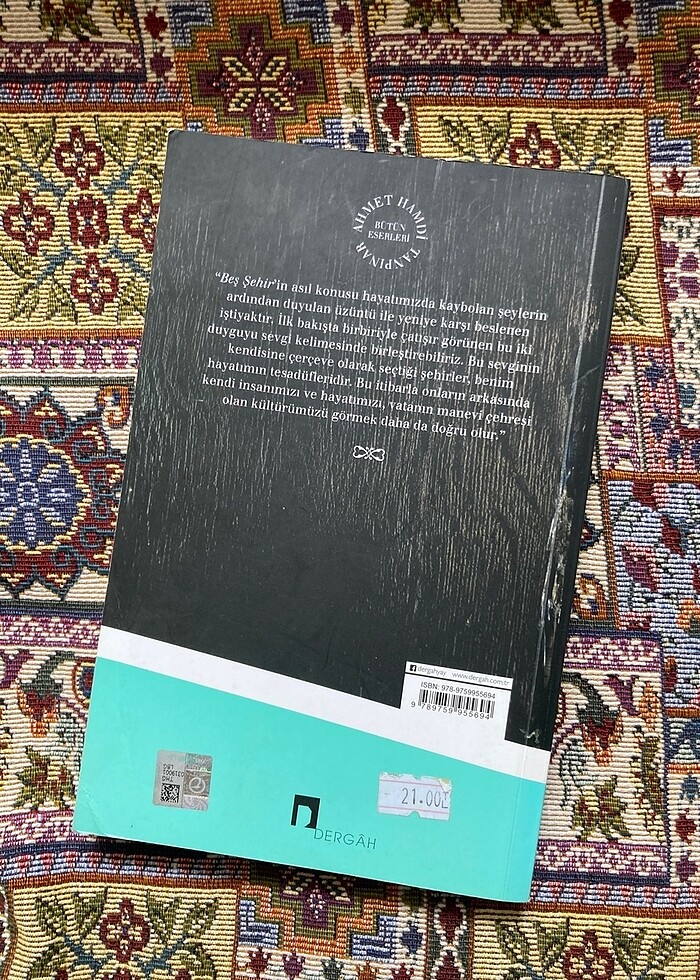 Beş Şehir Ahmet Hamdi Tanpınar - Görsel 2