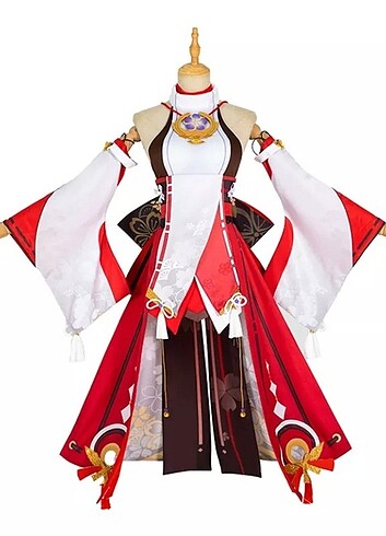 Yae miko cosplay genshin impact